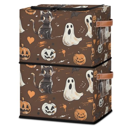 Cats Pumpkin Ghosts