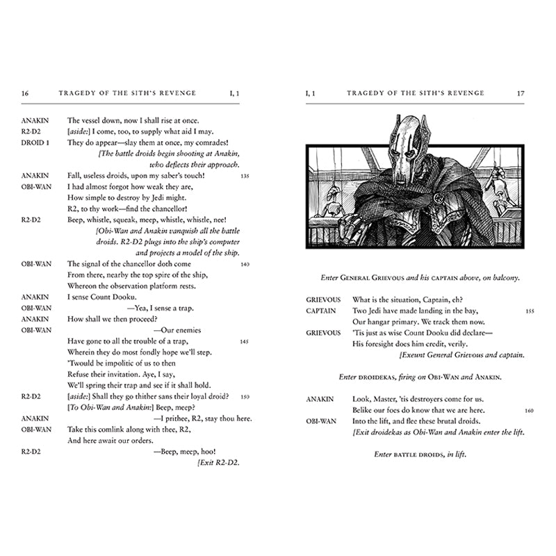 Star Wars Revenge of the Sith - William Shakespeare Tragedy Style | Epic Sci-Fi Novel | Perfect for Star Wars Fans & Shakespeare Lovers | Great for Themed Parties & Book Club Discussions