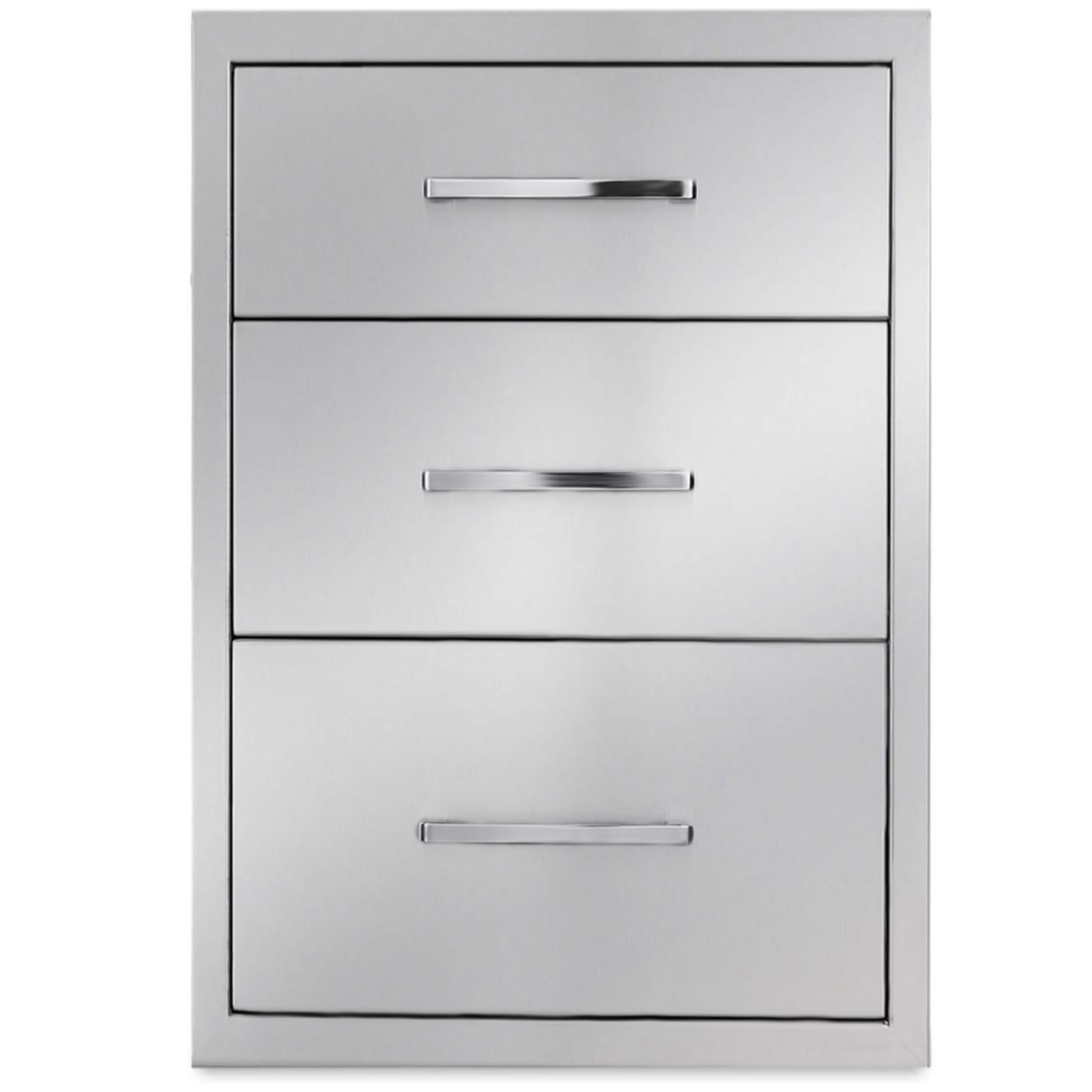 Stainless Steel Outdoor Kitchen Access Drawers - 14