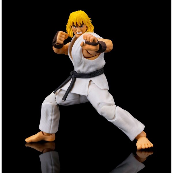 Player 2 Ken 1/12 Scale Exclusive Action Figure - Ultra Street Fighter II: The Final Challengers by Jada Toys | Collectible Fighting Game Character for Display & Gaming Enthusiasts