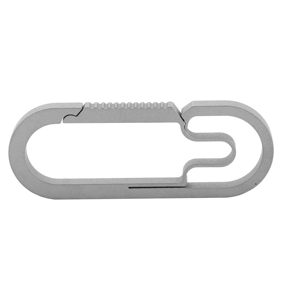 Alloy Split Key Rings - Durable Round Keychain for Outdoor & Home Use