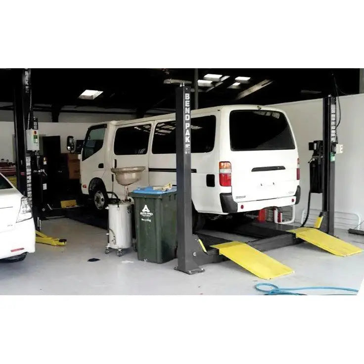BendPak HDS-14 14,000 lbs Capacity 4-Post Car Lift for Auto Repair Shops & Home Garages - Standard Model 5175170
