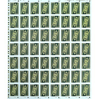 Murphy's Magic Supplies Run Playing Cards: Bankroll Edition Uncut Sheet - Premium Magic Trick for Cardistry & Close-up Performances