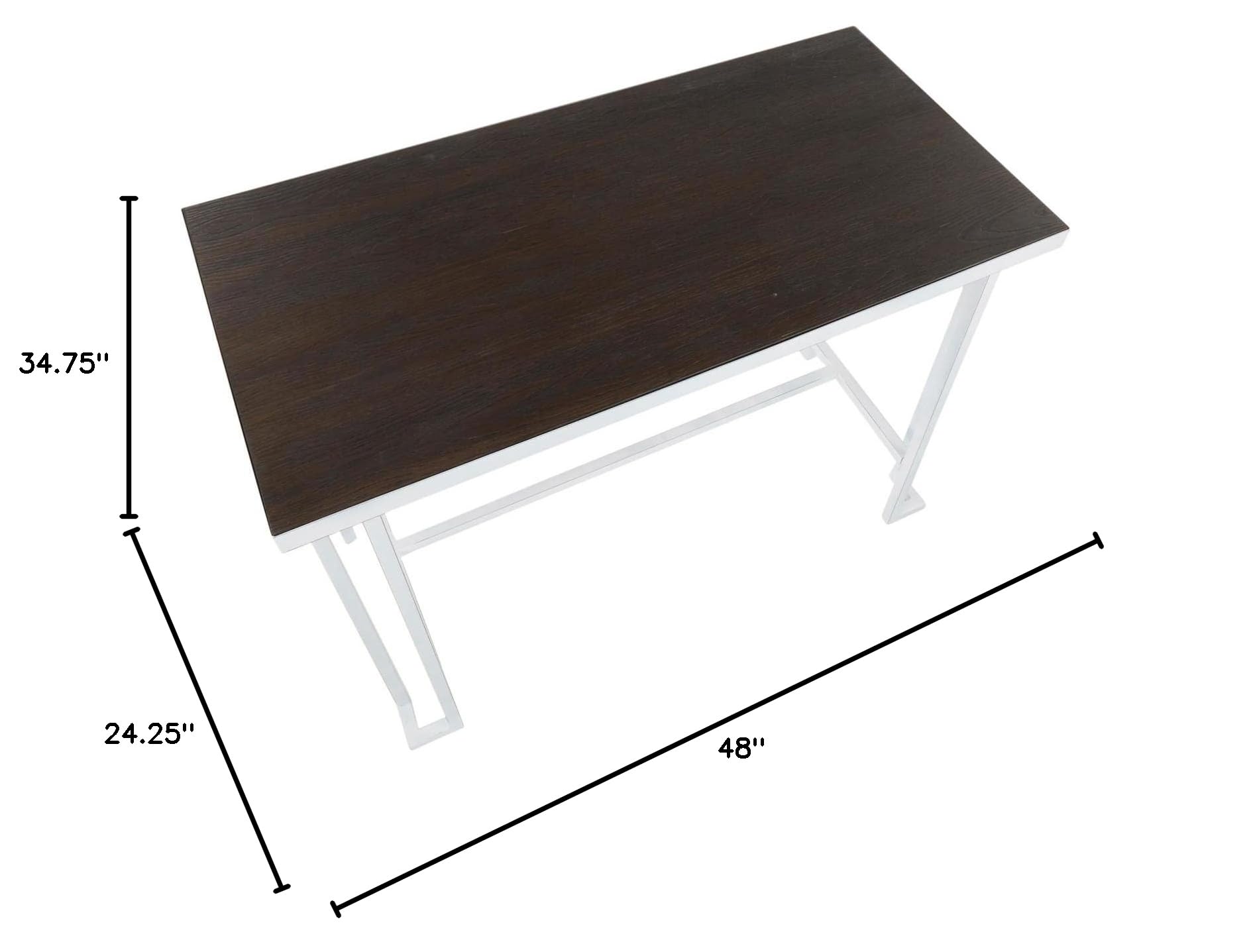 LumiSource Roman Counter Height Table - 36