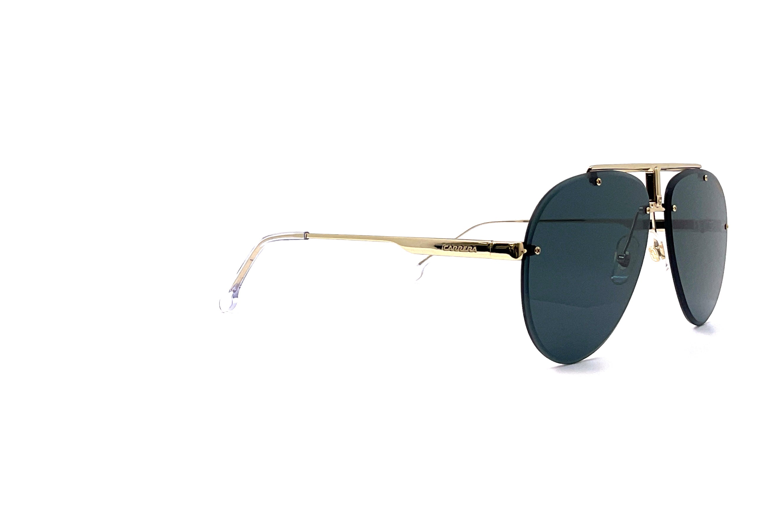 Carrera 1032/S Sunglasses - Gold & Green Aviator Style for Men & Women | UV Protection, Fashion Accessory for Outdoor Sports, Driving & Travel
