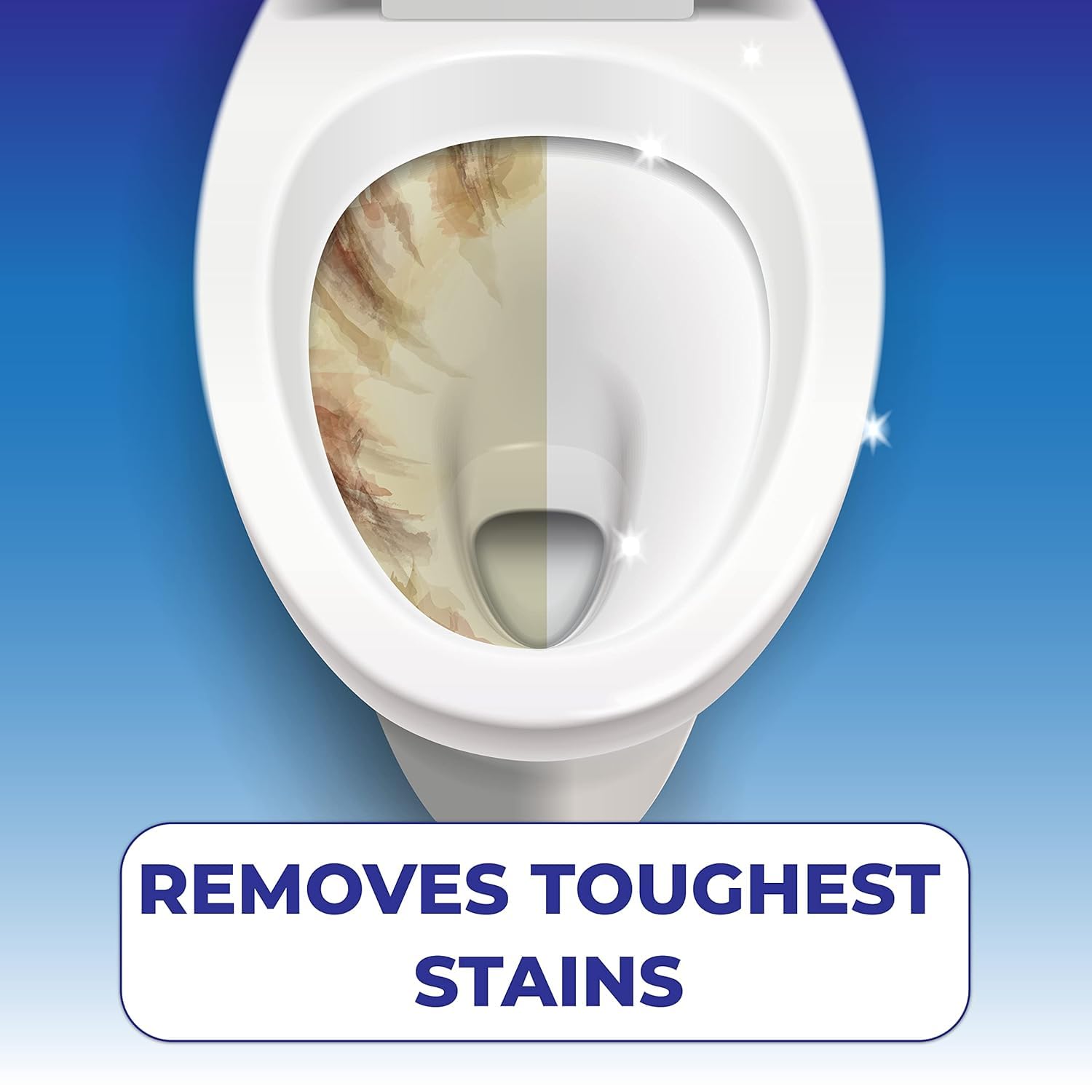 Oxypure Toilet Cleaning Powder - Foaming Formula for Deep Stain & Odor Removal - Safe for Toilets, Kitchen Sinks & Bathroom Fixtures - Ideal for Home, Hotel & Office Cleaning