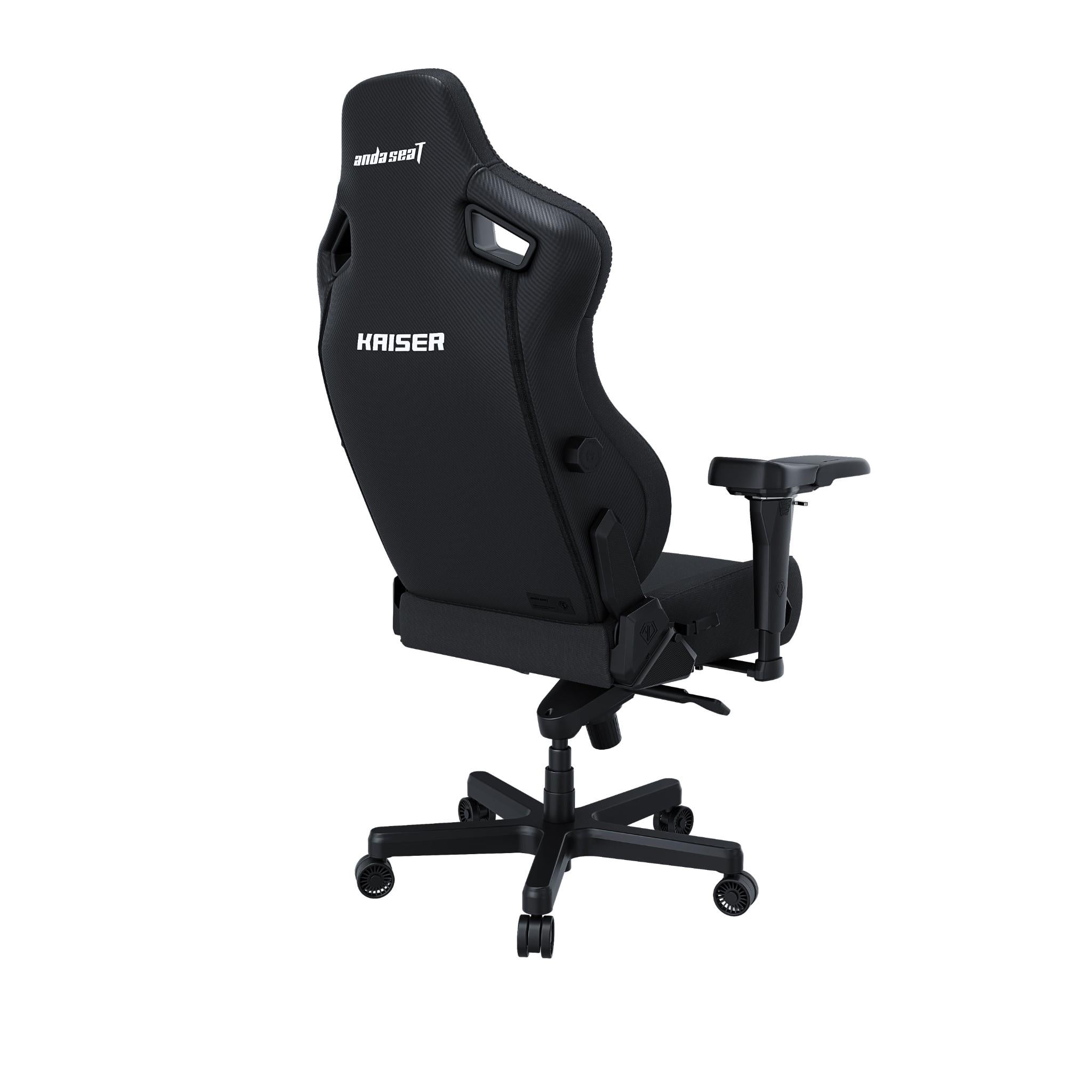 Anda Seat Kaiser 4 Series XL Premium Ergonomic Gaming Chair - Carbon Black - Heavy Duty Office & Racing Style Computer Chair for PC & Console Gamers - Perfect for Esports, Streaming & Long Gaming Sessions