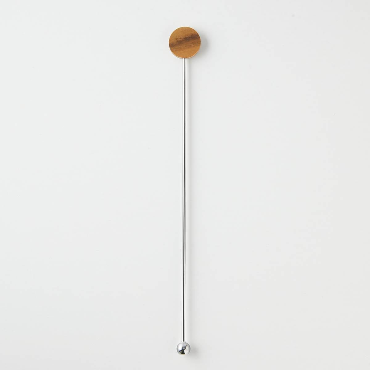 Premium Tsubamesanjo Pewter Plated Cocktail Stirrer Set with Wooden Block - 3 Elegant Styles for Home Bar, Mixology & Gift Giving