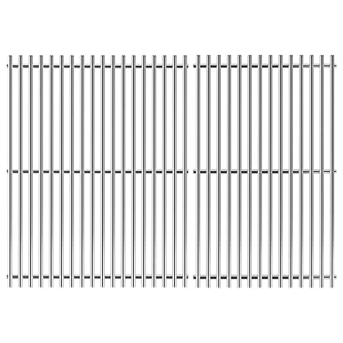 Premium SUS304 9MM Cooking Grates Replacement for Weber Summit 400 Series E-420 & S-420 Gas Grills (Without Smoker Box) - Durable 2-Pack Grill Grates for BBQ, Outdoor Cooking & Backyard Parties