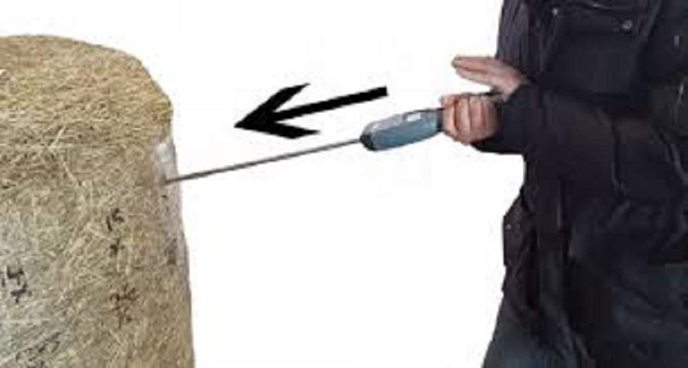 Agratronix Advanced Hay Straw and Silage Moisture Tester with 20