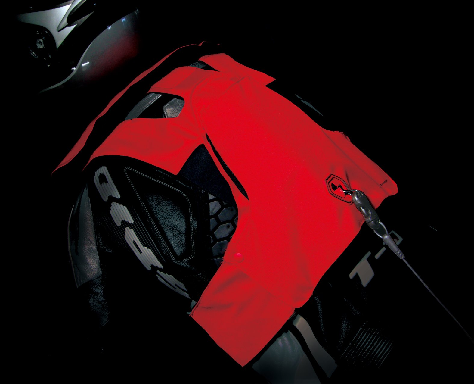 Hit-Air RS-1 Inflatable Racing Vest for Motorcycle Safety - Track & Road Protection