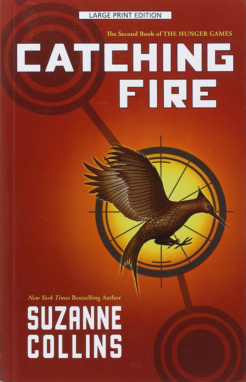 The Hunger Games: Catching Fire - Bestselling Dystopian Novel by Suzanne Collins | Perfect for Book Clubs, YA Fiction Lovers & Dystopian Literature Fans