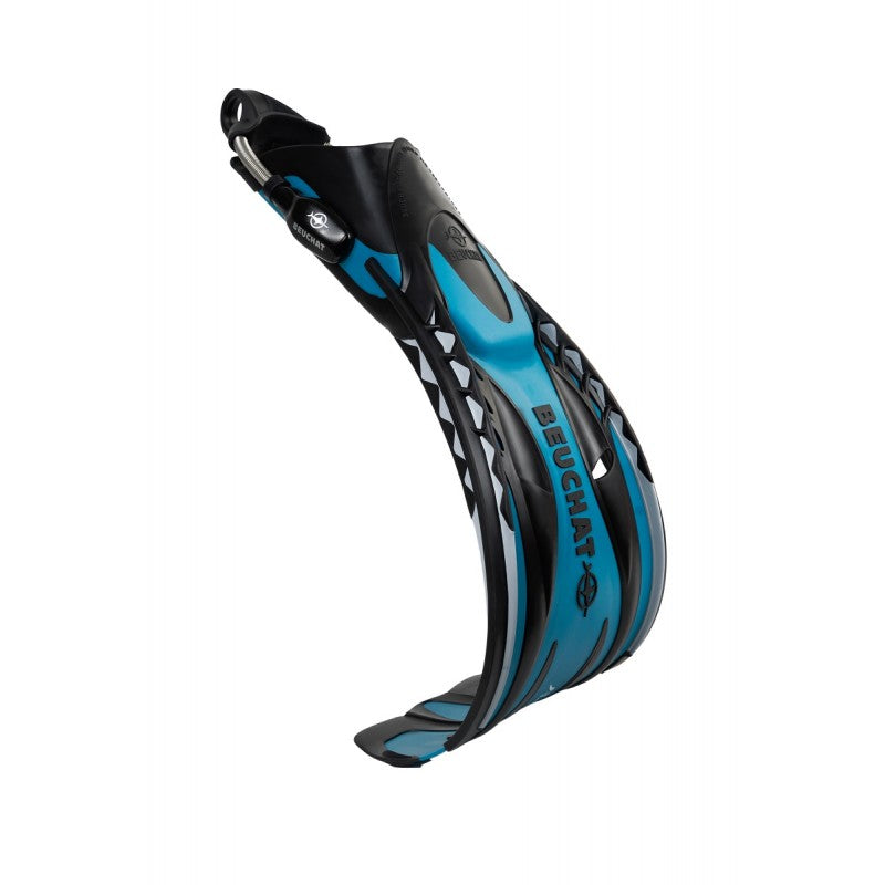 Beuchat PowerJet Atoll Spearfishing Fins - Lightweight & Durable Freediving Fins for Scuba Diving, Snorkeling & Underwater Hunting - Perfect for Ocean Adventures & Water Sports