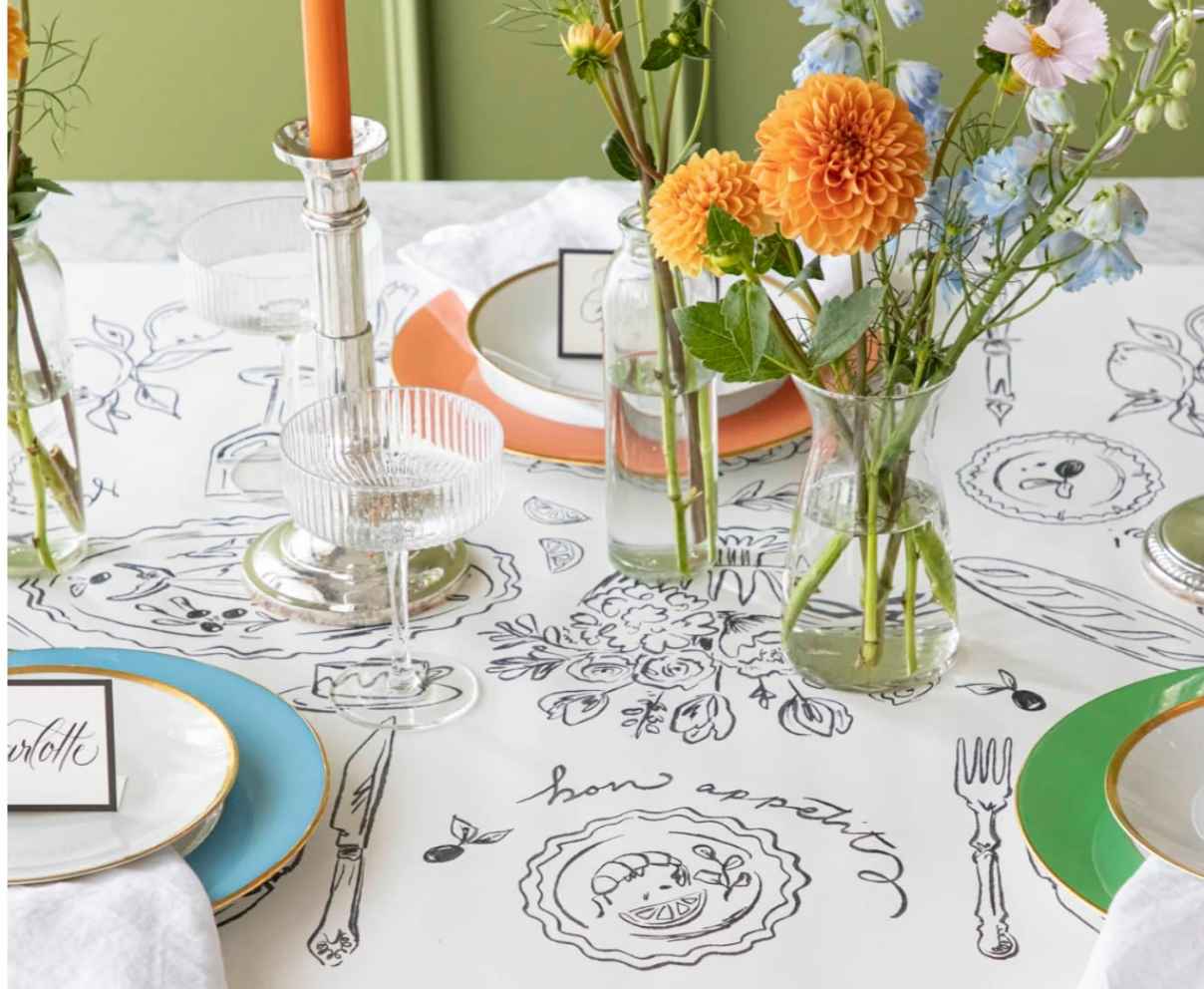 Elegant 30 x 25 Inch White Table Runner for Dinner Parties - Perfect for Holiday Gatherings, Weddings & Formal Dining Decor