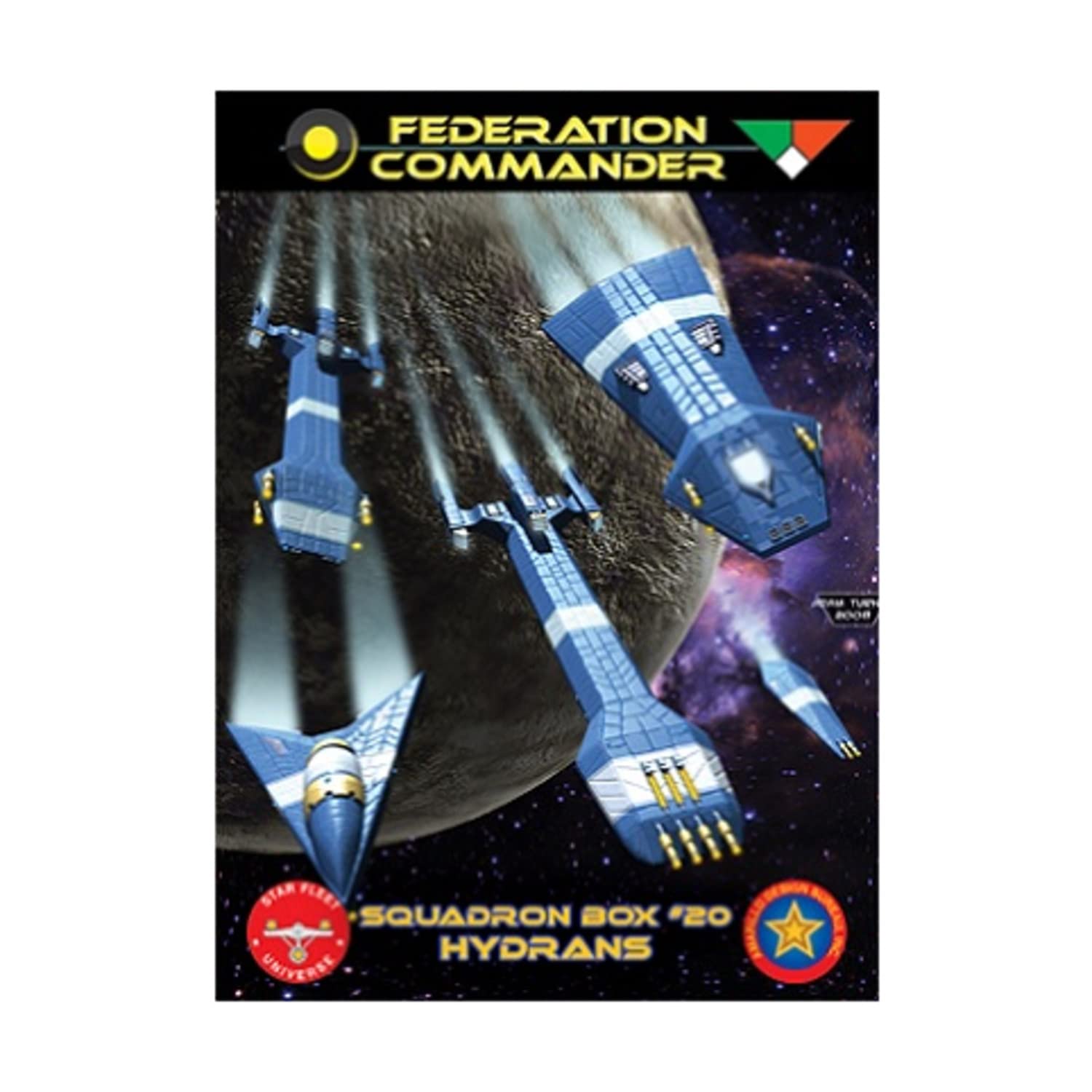 Federation Commander: Squadron Box 20 - Star Fleet Miniature Game Expansion | Strategy Board Game for Sci-Fi Fans | Perfect for Game Nights & Collectors