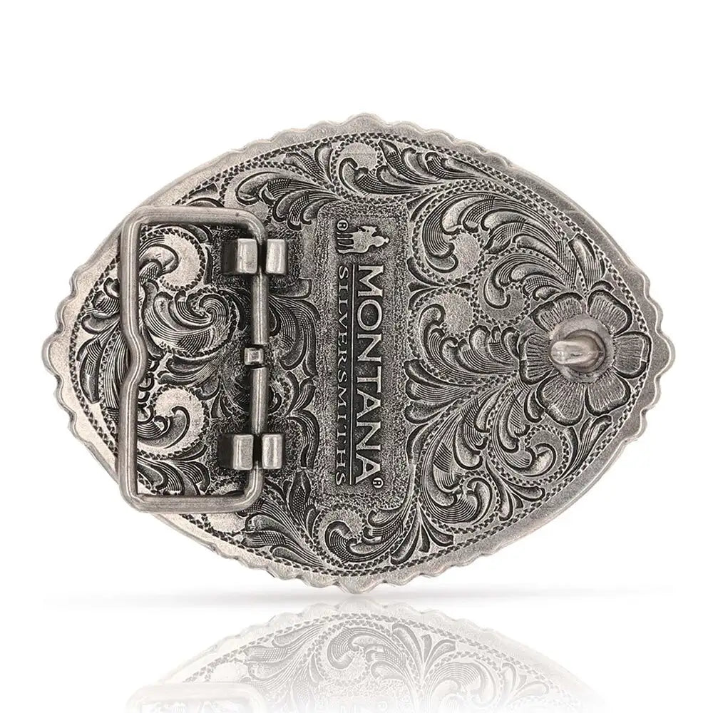 Bull Riding Attitude Belt Buckle - Pain Is Temporary - Durable Western Rodeo Accessory for Cowboy & Cowgirl - Perfect for Rodeo Events, Country Concerts & Western Fashion