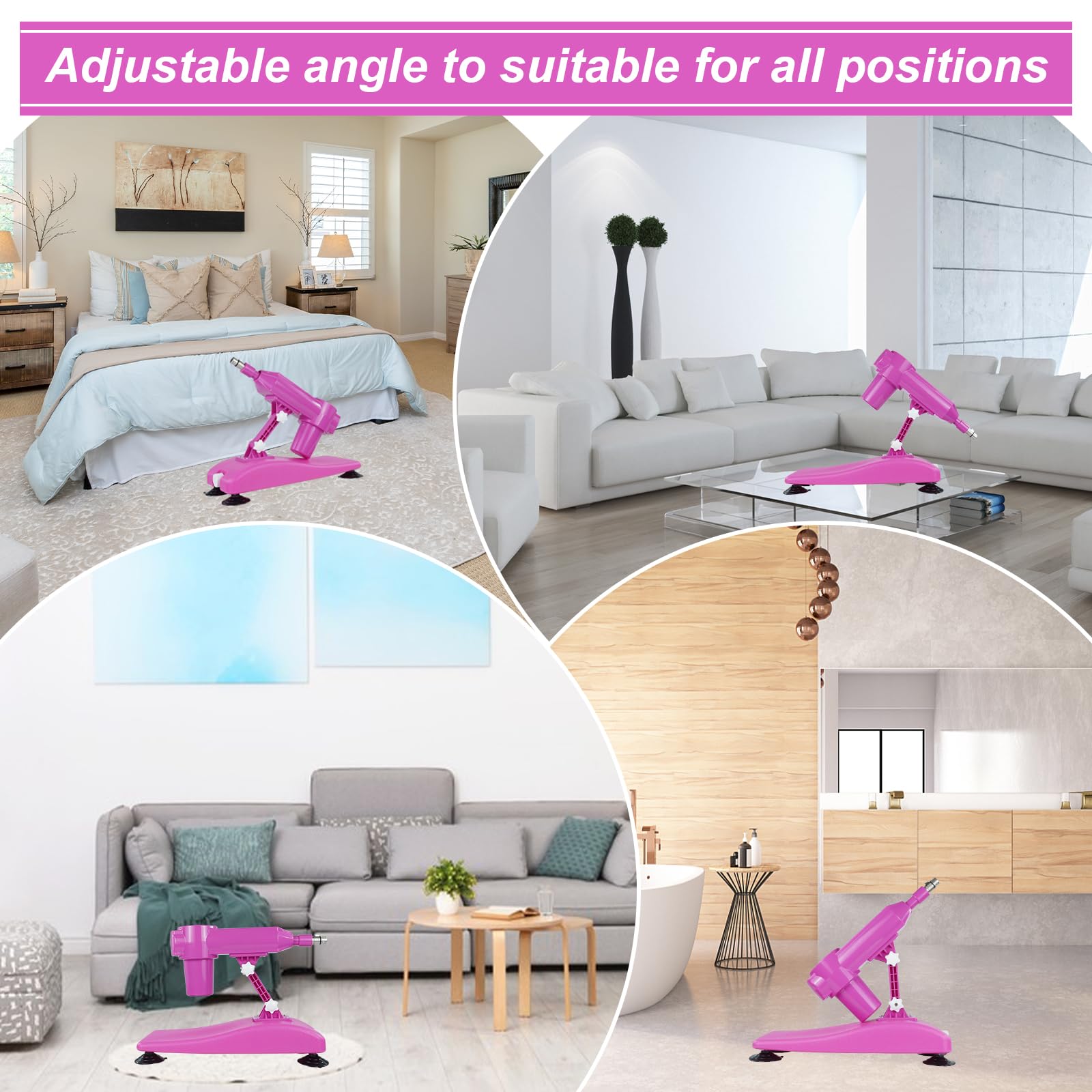 Automatic Thrusting Sex Machine with Dildo & Suction Cup - 2.6