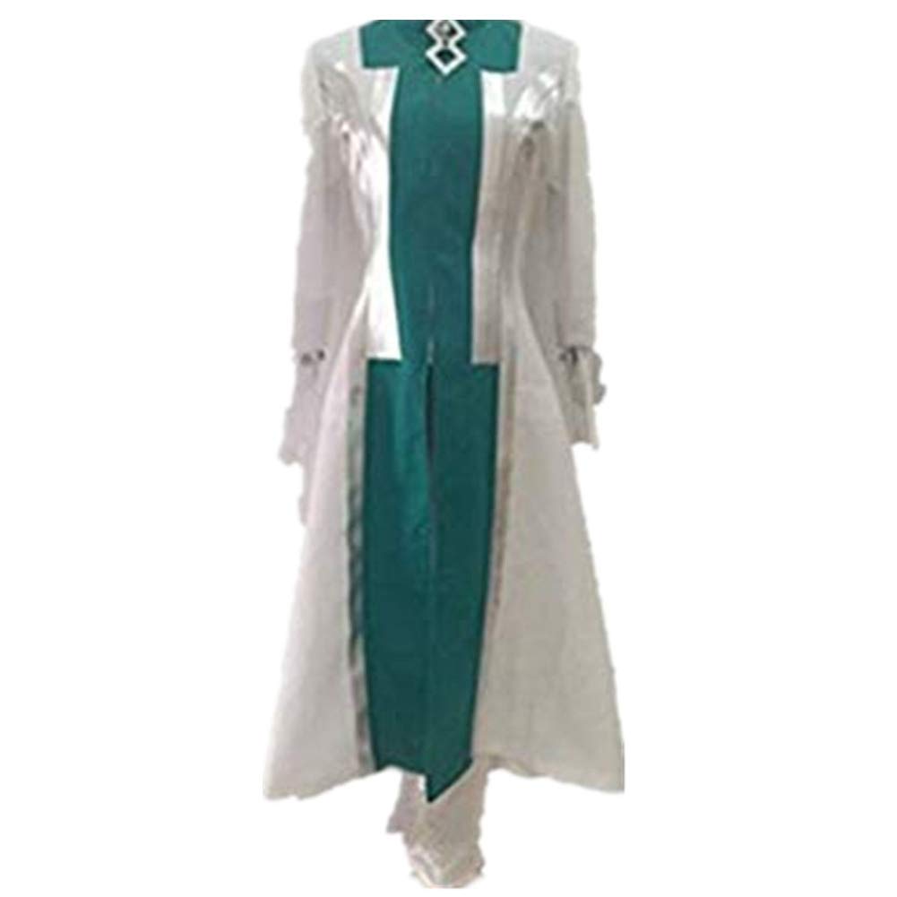 Fate Grand Order Dr. Romani Archiman Uniform Cosplay Costume Set - Anime Character Outfit with Coat & Pants for Halloween, Comic Con & Cosplay Events