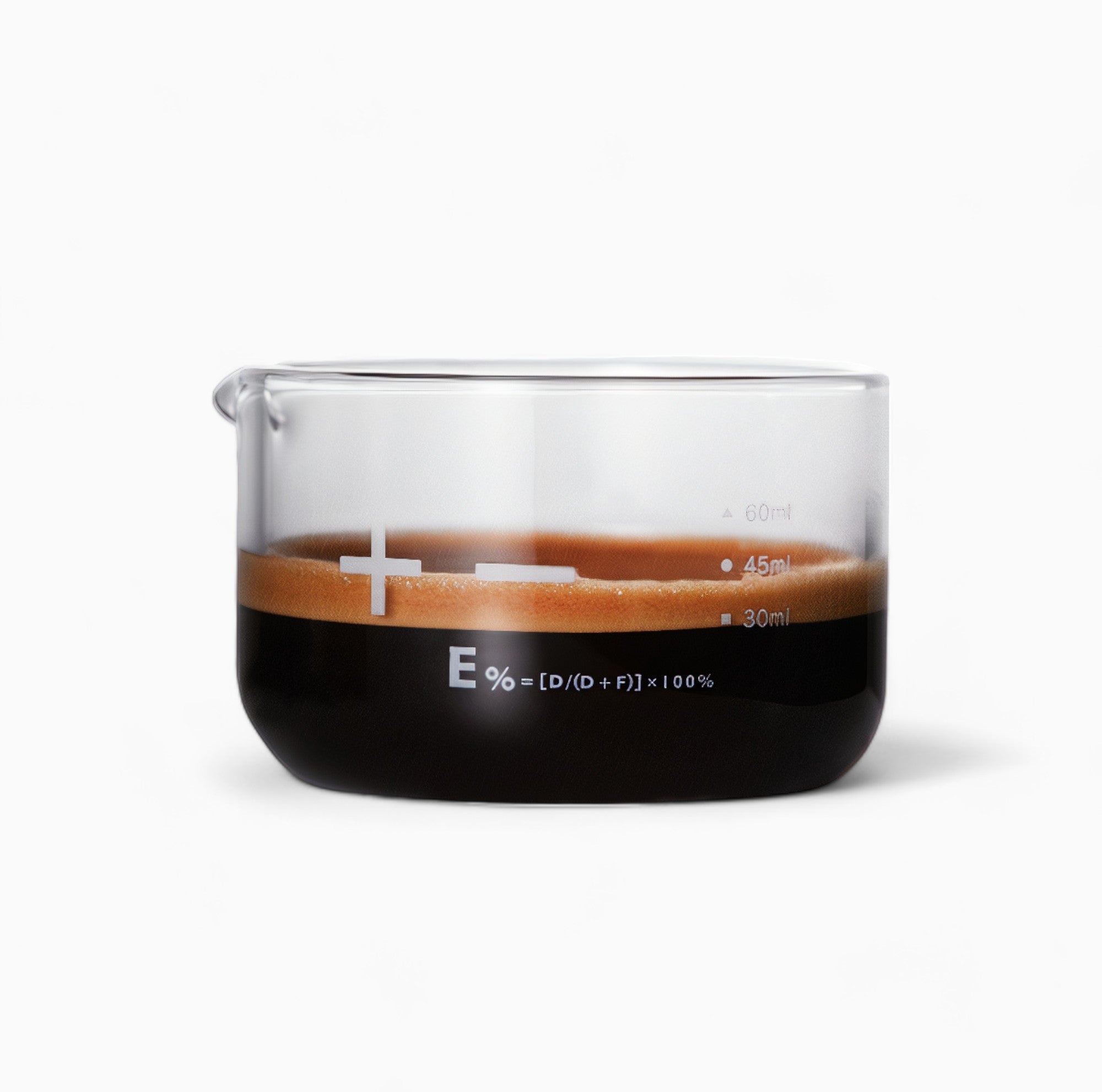 Precision Espresso Shot Glass with Measuring Scale - Perfect for Coffee Brewing, Cocktail Mixing & Kitchen Measuring