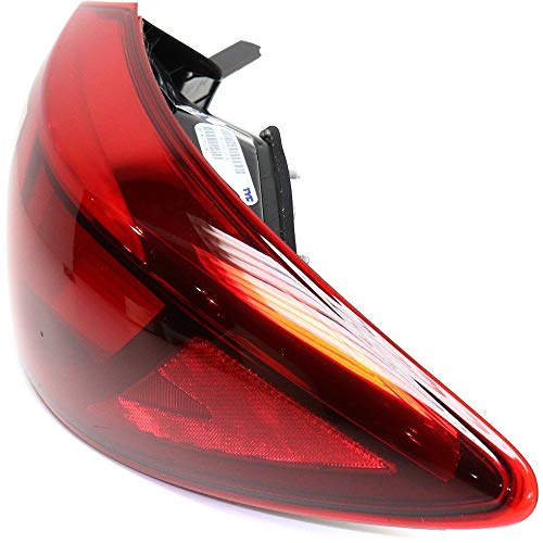 2016 Mazda CX-5 LED Tail Light - Right Outer Clear & Red Lens with Bulbs | Enhanced Visibility & Style for Night Driving & Custom Car Upgrades