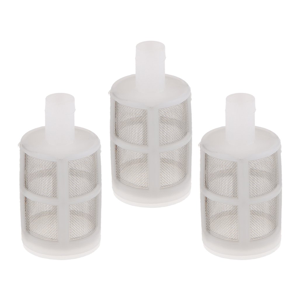 AMLESO 6-Piece Water Pump Filter Sprayer Kit with Membrane Pump Filter and Strainer for Garden Irrigation and Pool Maintenance