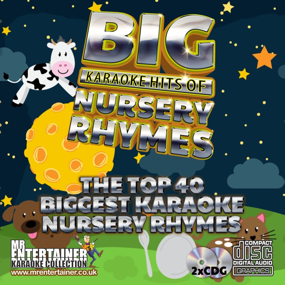 Mr Entertainer Big Karaoke Hits of Nursery Rhymes - Fun Kids Sing-Along Songs for Parties & Family Gatherings