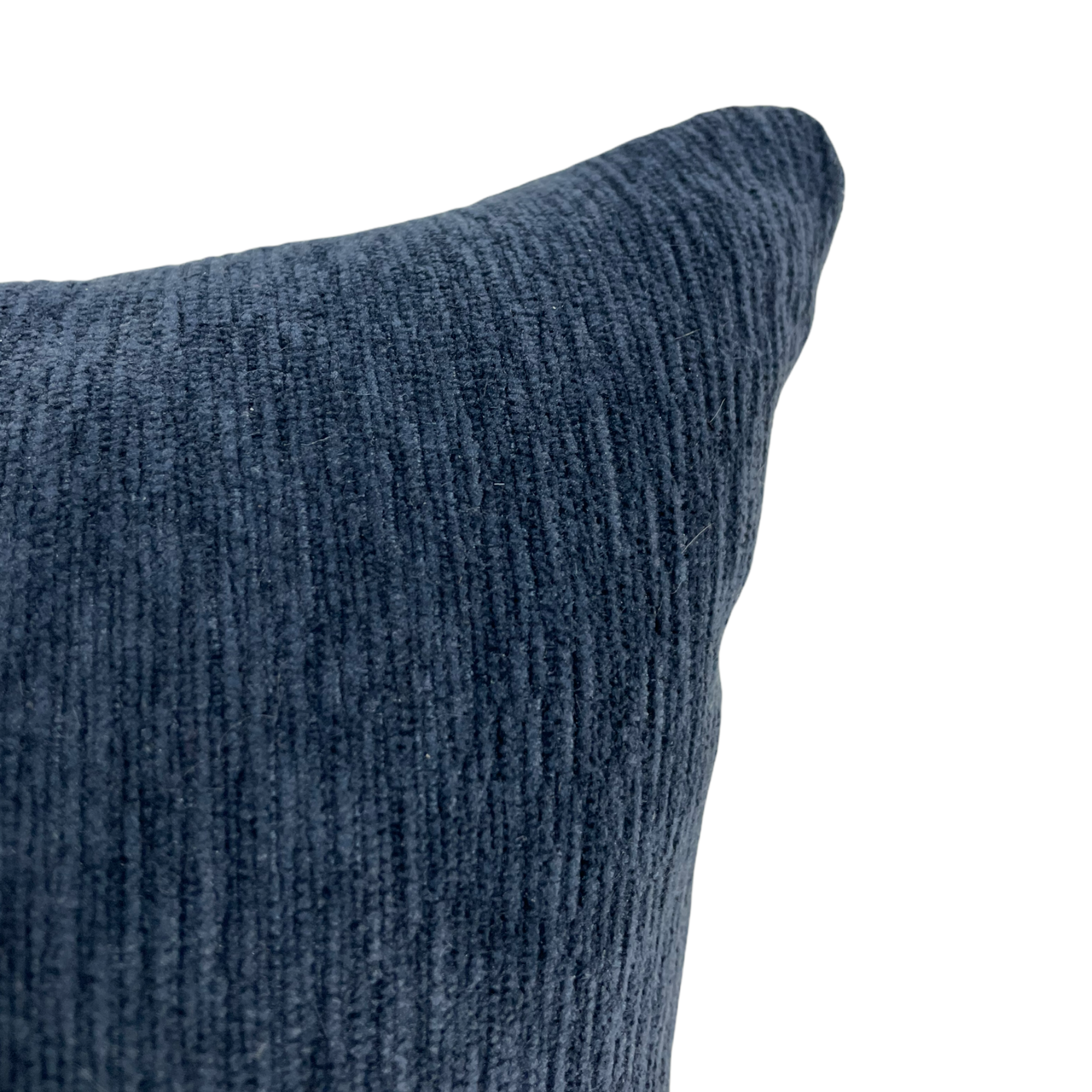 McCoy Navy Lumbar Support Pillow 12x22 Inches - Orthopedic Back Cushion for Office Chair, Car Seat, Sofa & Home Decor