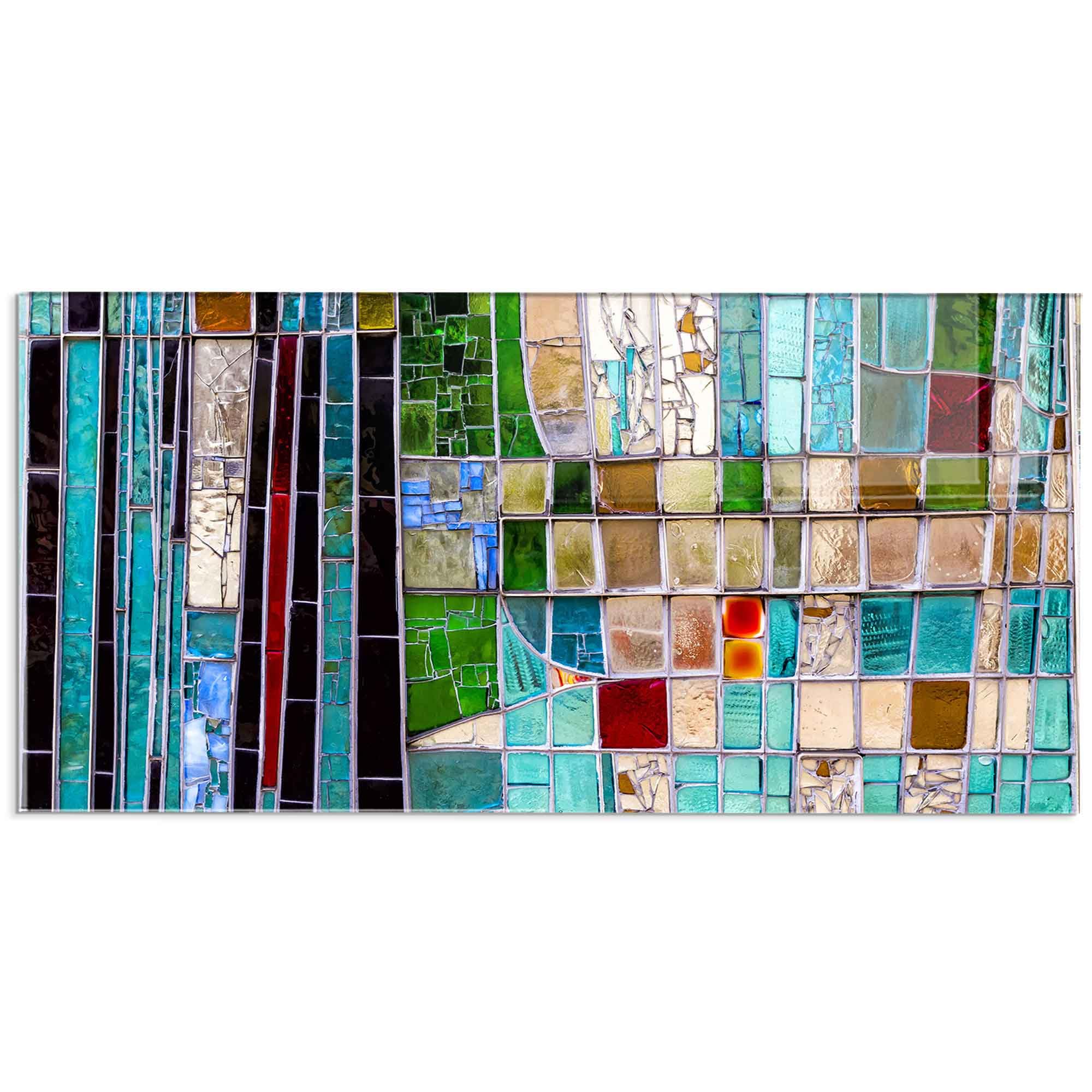 Tempered Glass Kitchen Backsplash - Stove Splashback & Cutting Board (30x16