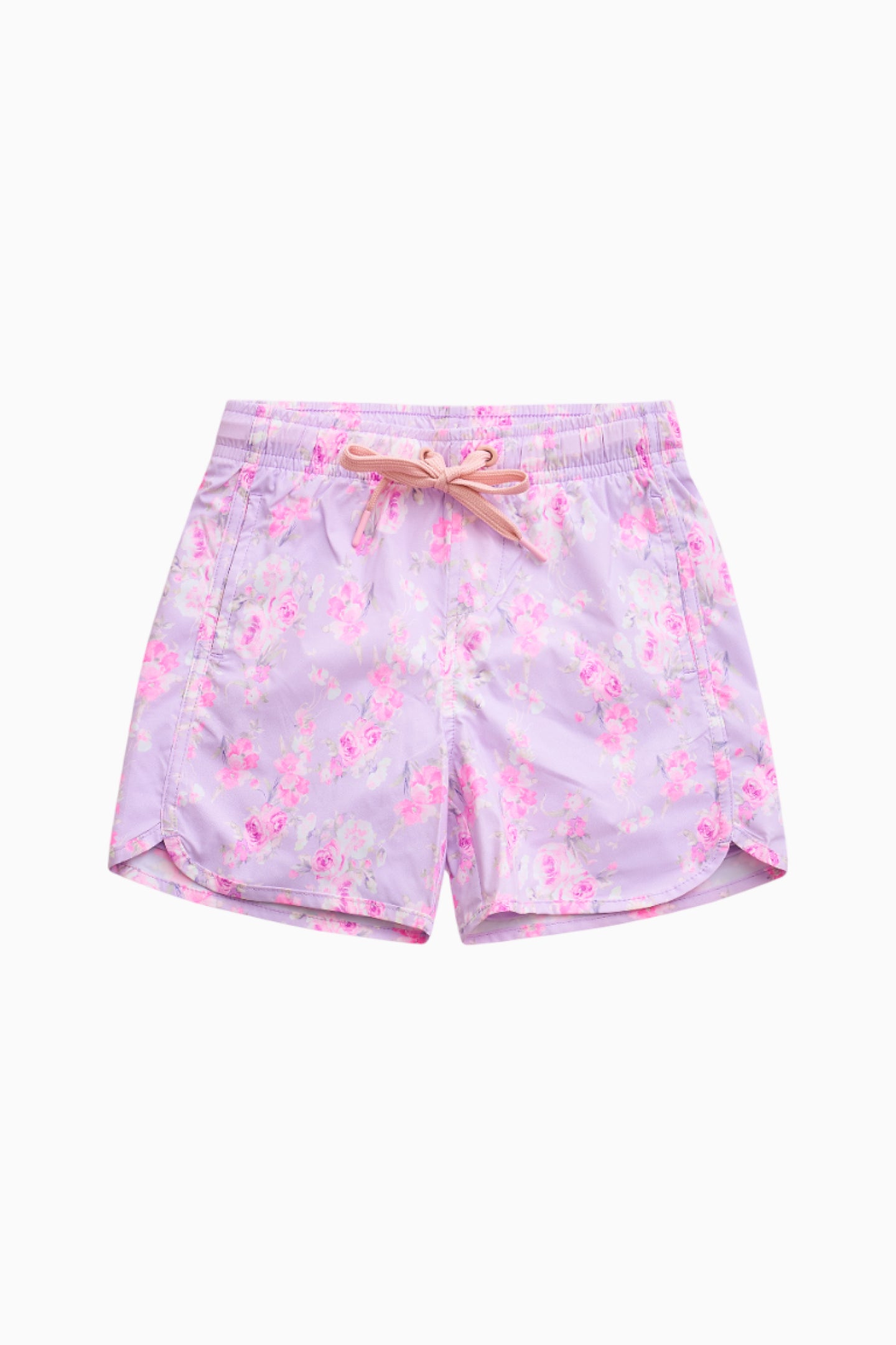 Men's Quick-Dry Swim Shorts - HIBISCUS Print | Comfortable & Stylish Beachwear for Swimming, Surfing & Summer Vacations