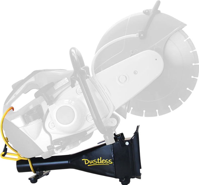 Dustless DustBull Universal Mounting Kit for Concrete Saws - Professional Dust Control System for Concrete Cutting, Grinding & Demolition (Perfect for Construction Sites, DIY Projects & Home Renovations)