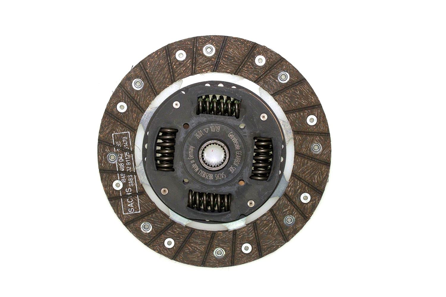 Sachs SD80088 Performance Clutch Disc - High Torque Capacity, Smooth Engagement for BMW, Mercedes, Audi - Perfect for Racing, Daily Driving & Performance Upgrades