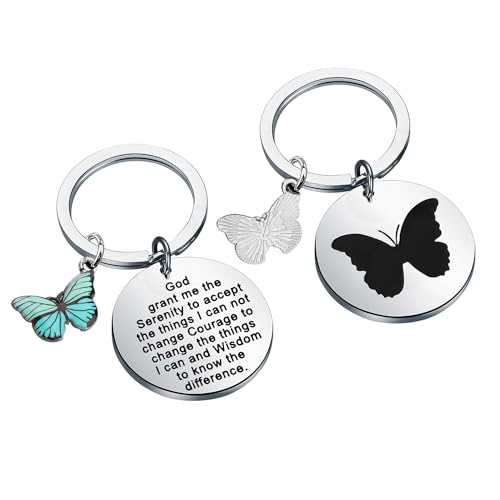 Butterfly Keychain