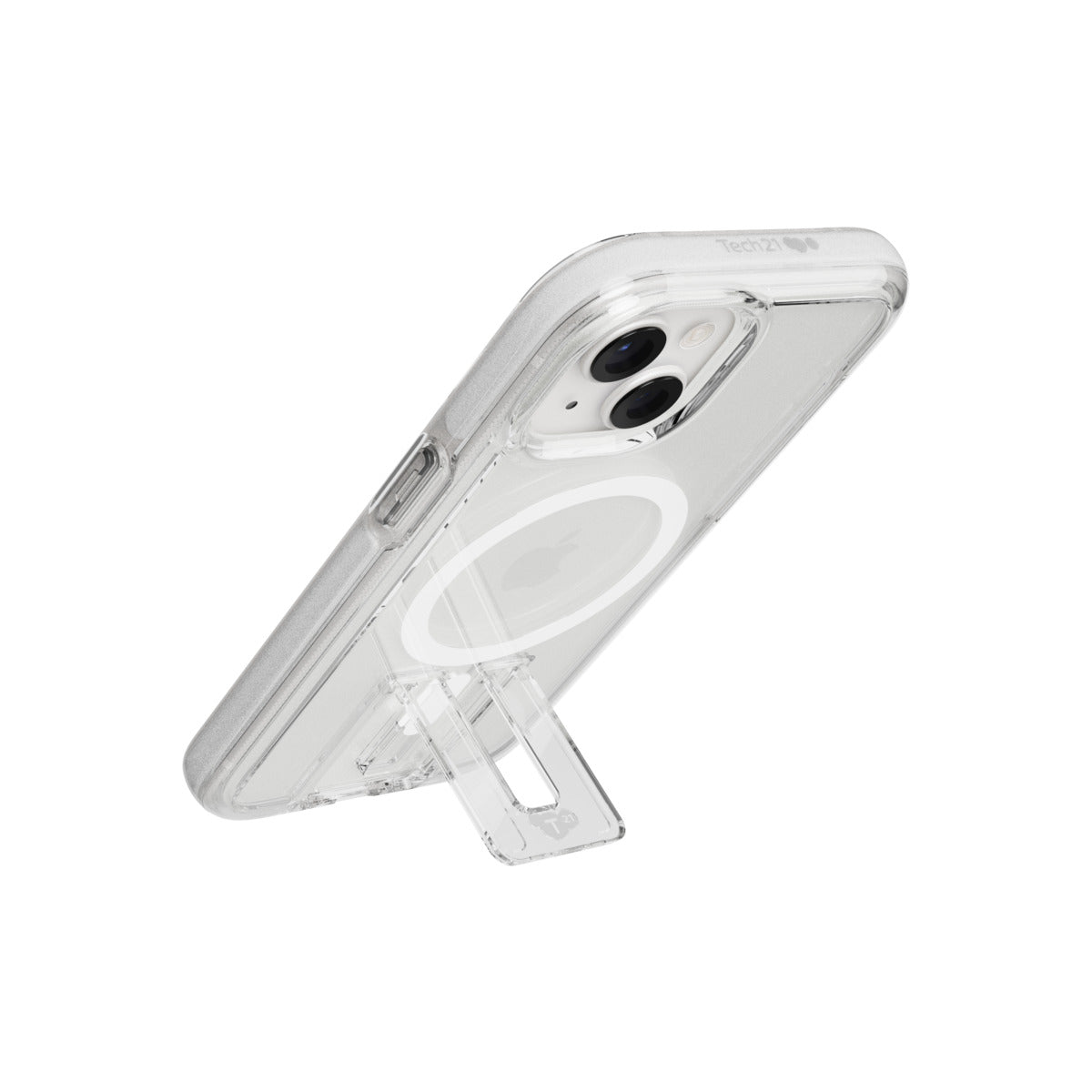 Tech21 Evo Crystal Kick Clear MagSafe Compatible Case for iPhone 15 - Slim Protective Cover with Military-Grade Drop Protection | Perfect for Work, Travel & Everyday Use