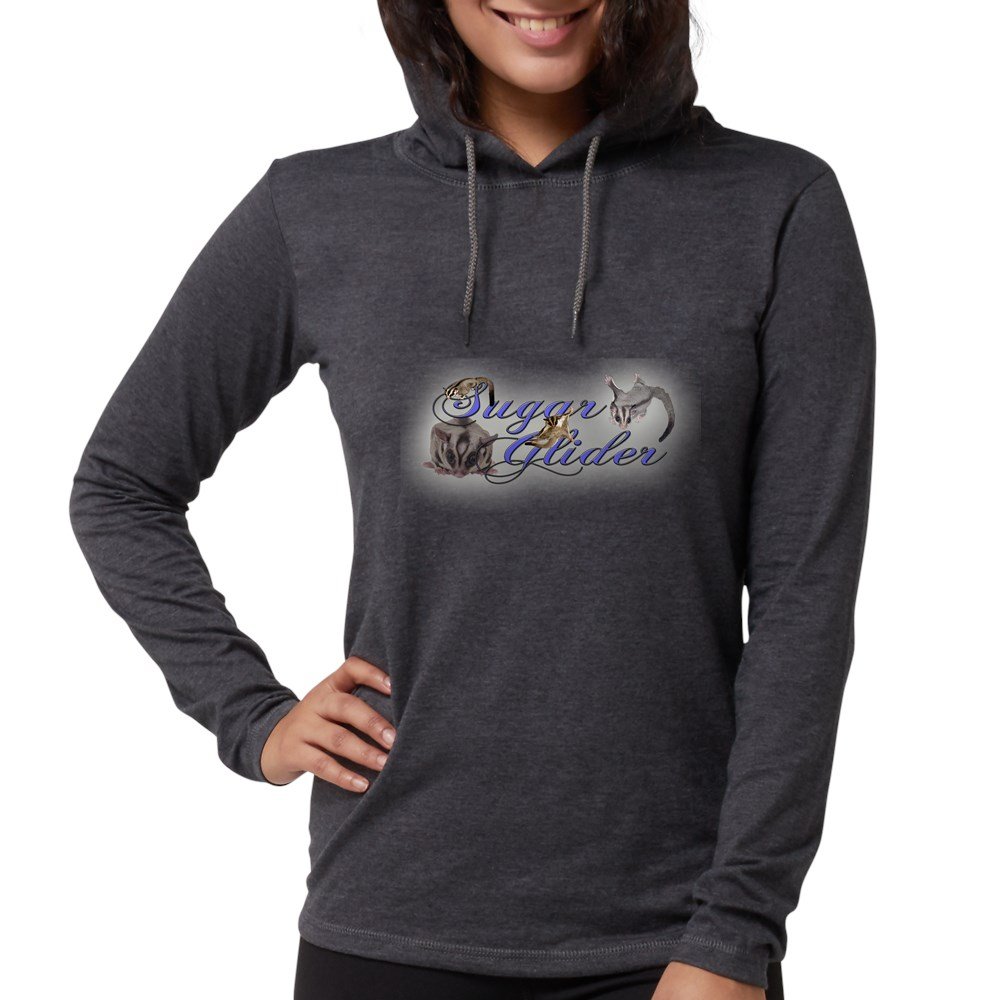 Funny Sugar Glider Long Sleeve Hoodie T-Shirt - Cute Pet Lover Gift for Men & Women - Perfect for Animal Enthusiasts & Casual Wear