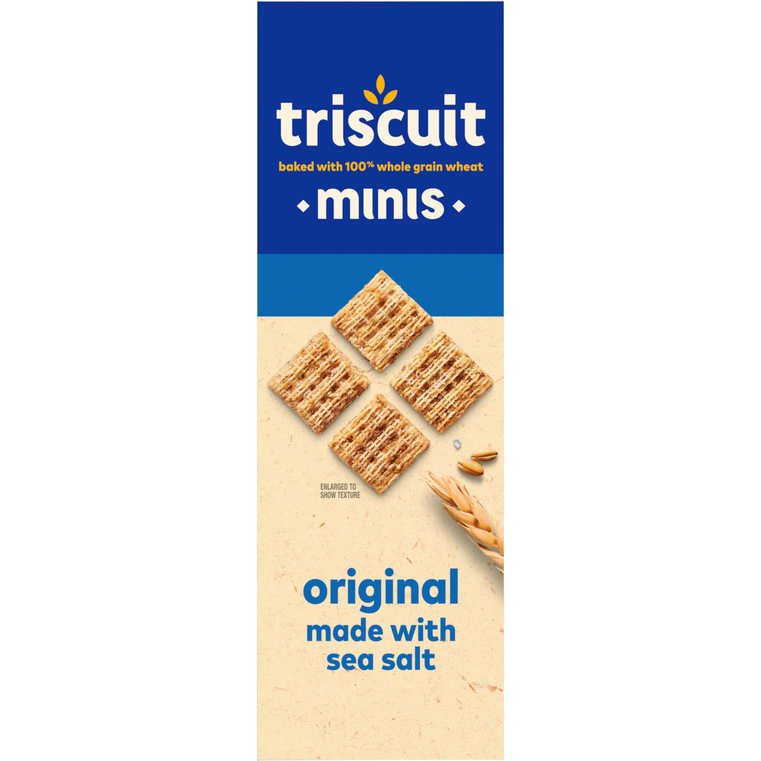 **Triscuit Minis Original Whole Grain Wheat Crackers - Vegan, Gluten-Free, Bulk Snacks (6-8 oz Boxes) - Perfect for Lunchboxes, Office Snacks & Healthy On-the-Go Munching**