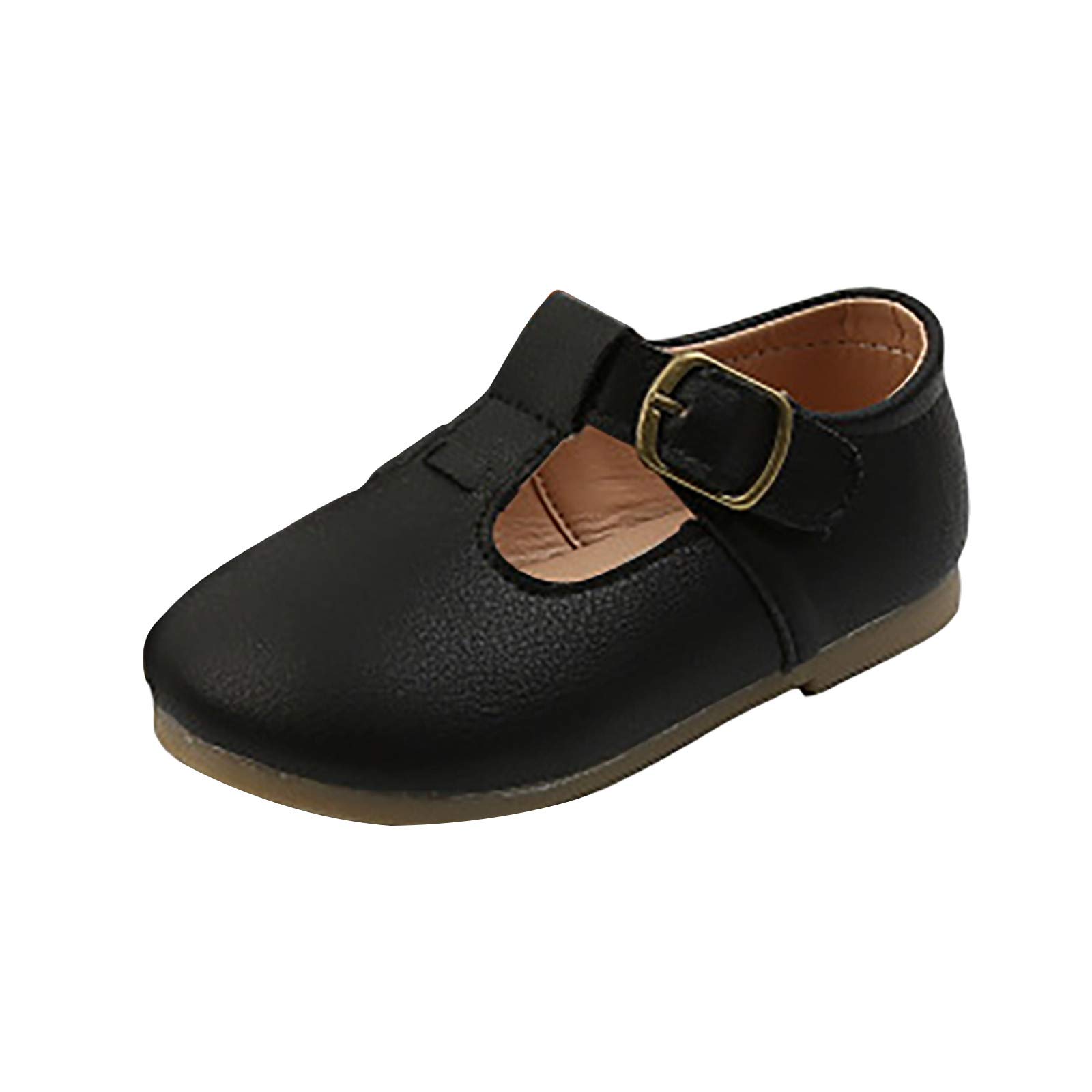 Kelon Baby Leather Shoes Non-Slip Strap for Boys & Girls - Perfect for First Walkers