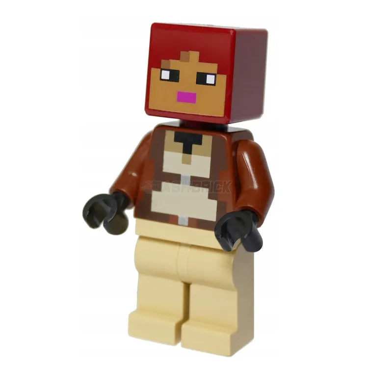 LEGO Minifigure Jungle Explorer - Minecraft Character Toy for Kids & Collectors - Perfect for Playtime, Display & Minecraft Themed Parties