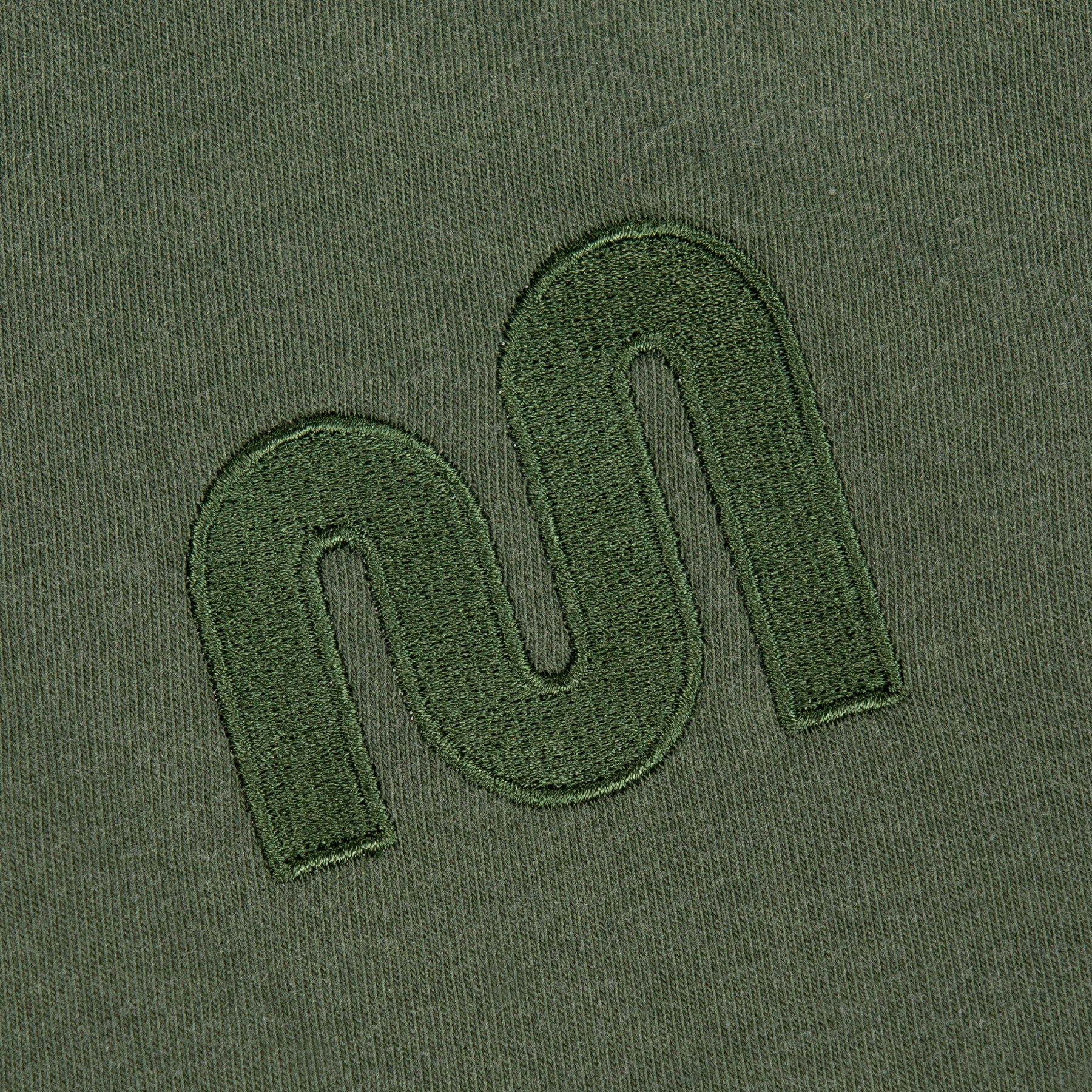 Mythical Embroidered T-Shirt for Men & Women - Olive Green Cotton Graphic Tee - Perfect for Casual Wear, Street Style & Festival Outfits