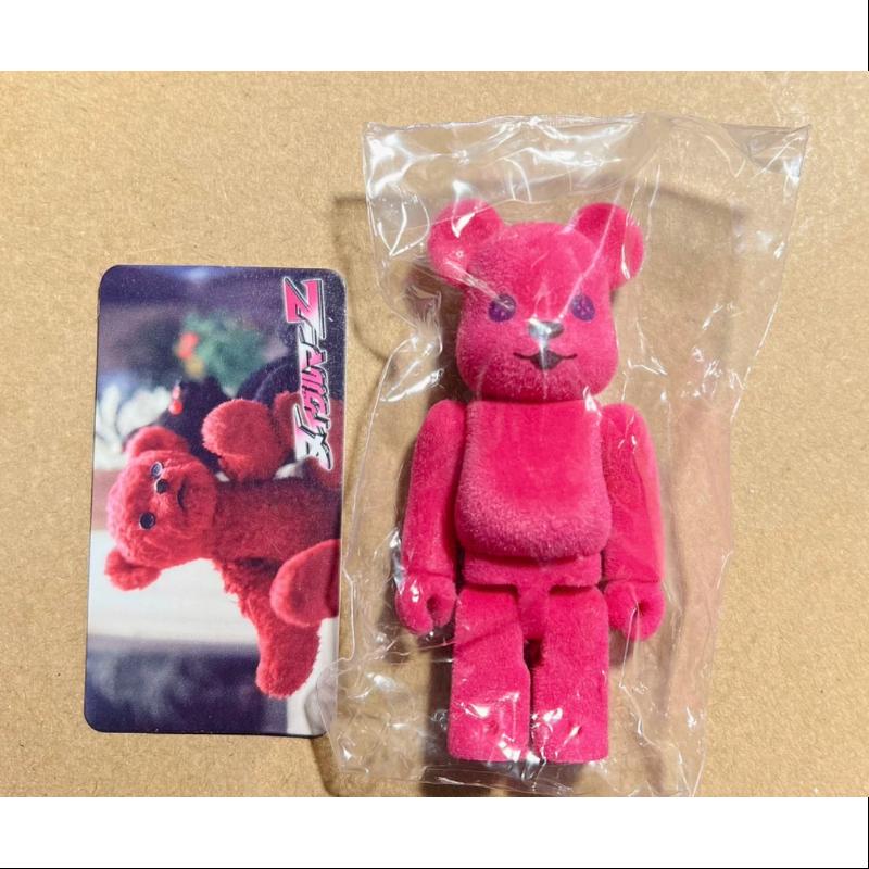 Bearbrick Series 27 CUTE Flocky Flocked 100% Collectible Figure - Limited Edition Japanese Vinyl Art Toy for Display & Collection - Perfect for Anime Fans, Home Decor, and Gift Giving