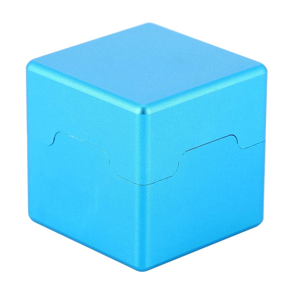 Yuuloo Aluminum Portable Mini Magnetic Tip Pen - Pool Cue Chalk Holder for Billiards & Snooker - Blue Sports Accessories for Game Room, Bar & Home Entertainment