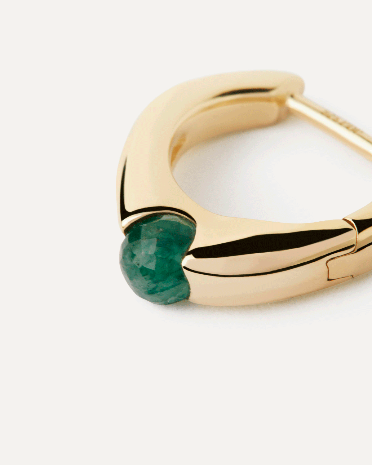 GRID 3 Oasis Single Hoop Earrings - Dainty Gold Hoop Earrings for Women - Perfect for Everyday Wear, Office & Date Night