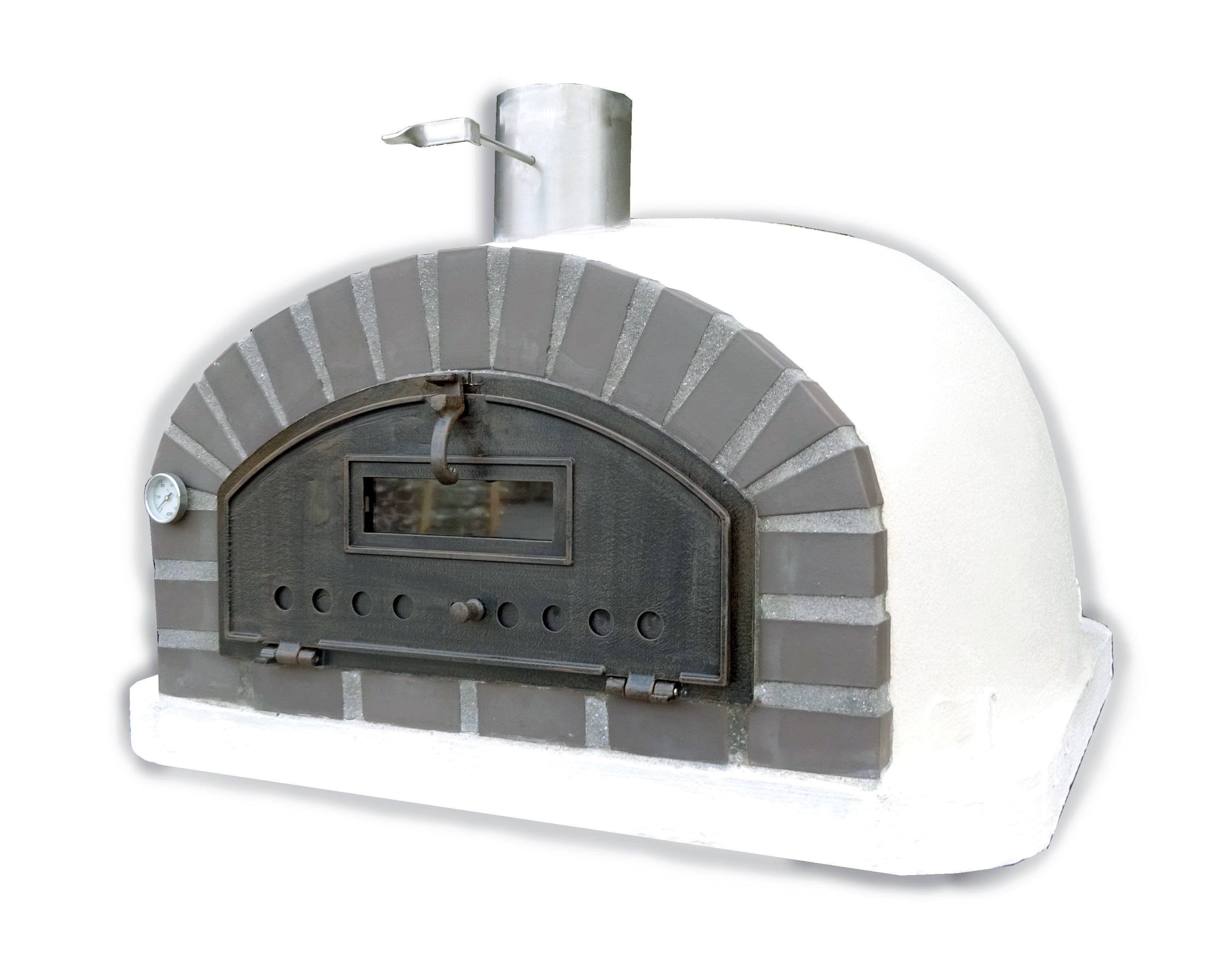 Premium Lume Largo Outdoor Pizza Oven - Stainless Steel Wood Fire Pizza Maker for Backyard, Patio & Camping - Perfect for Home Chefs & Outdoor Cooking Enthusiasts
