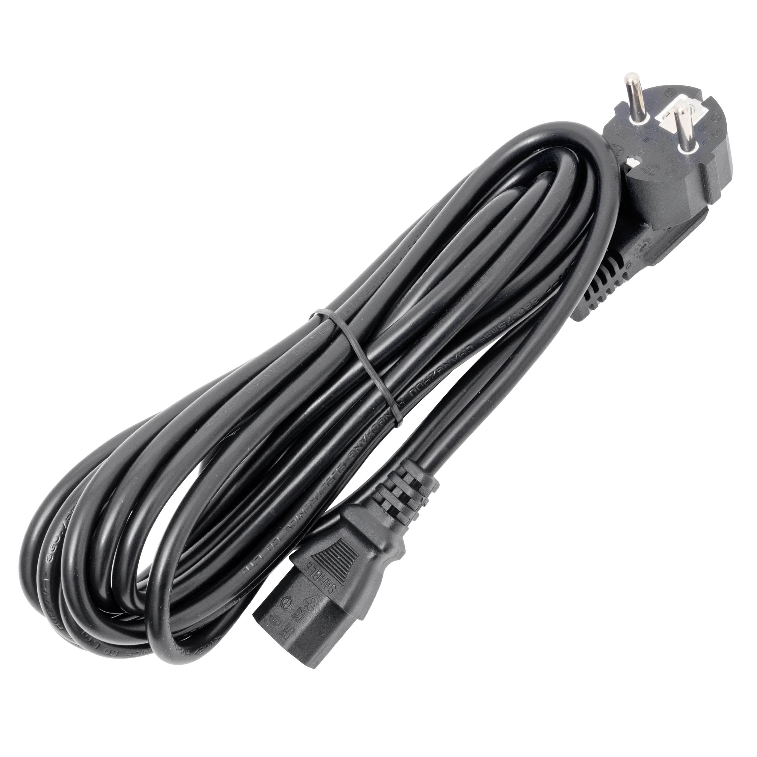 240V AC EU 2 Pin IEC320 Kettle Lead Power Cord - Replacement/Spare Cable for Electric Kettles, Coffee Makers & Small Appliances - Perfect for Home & Office Use