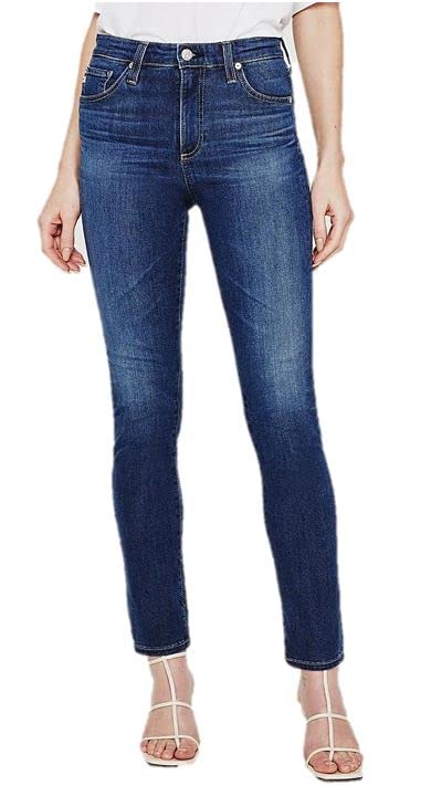 AG Adriano Goldschmied Women's Mari High-Rise Skinny Pants - Slim Fit Stretch Denim Jeans for Work, Date Night & Everyday Wear