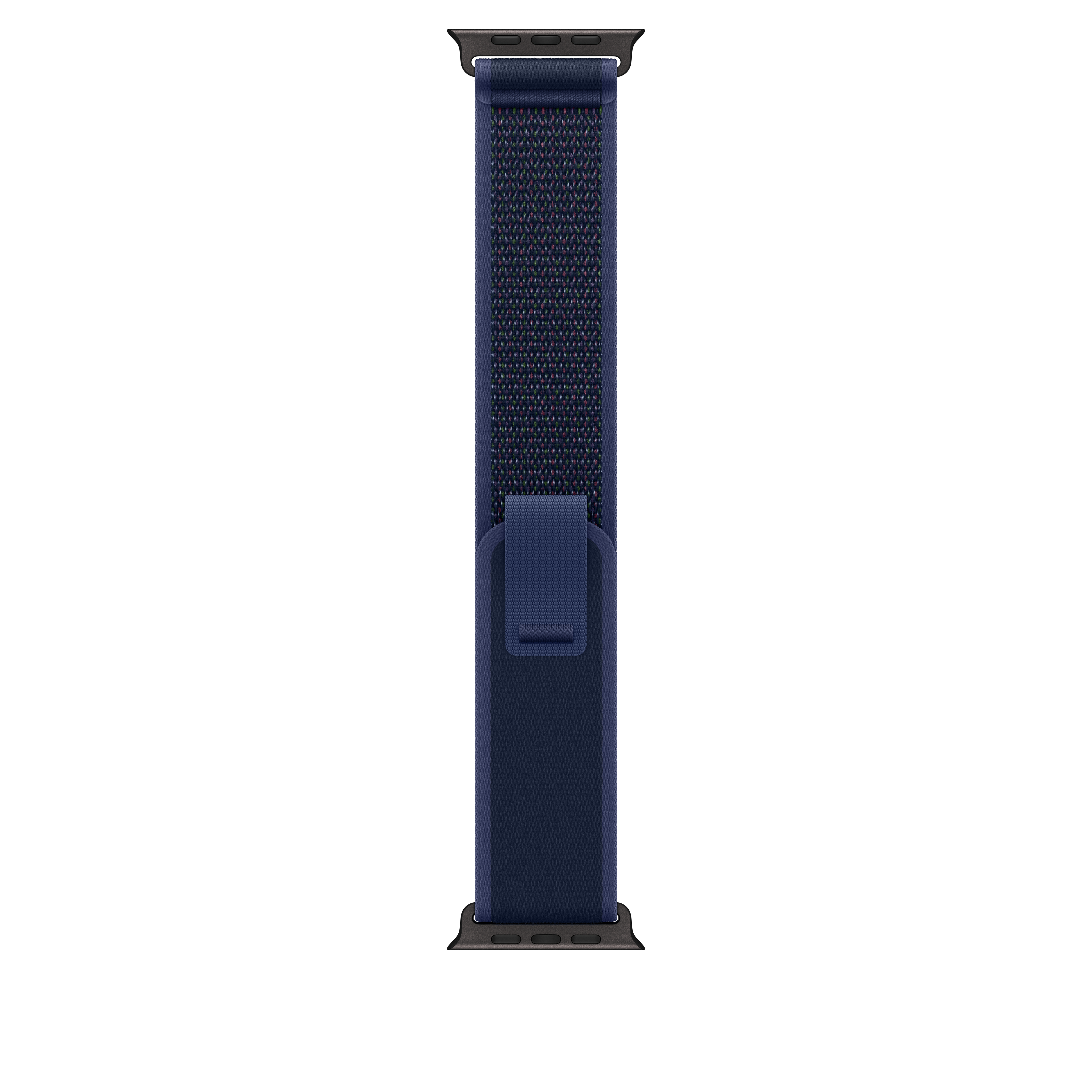 Black Titanium 49mm S/M Blue Watch Band Strap for Garmin Fenix 6/7, Forerunner 945 - Durable Replacement Strap for Running, Hiking & Outdoor Sports