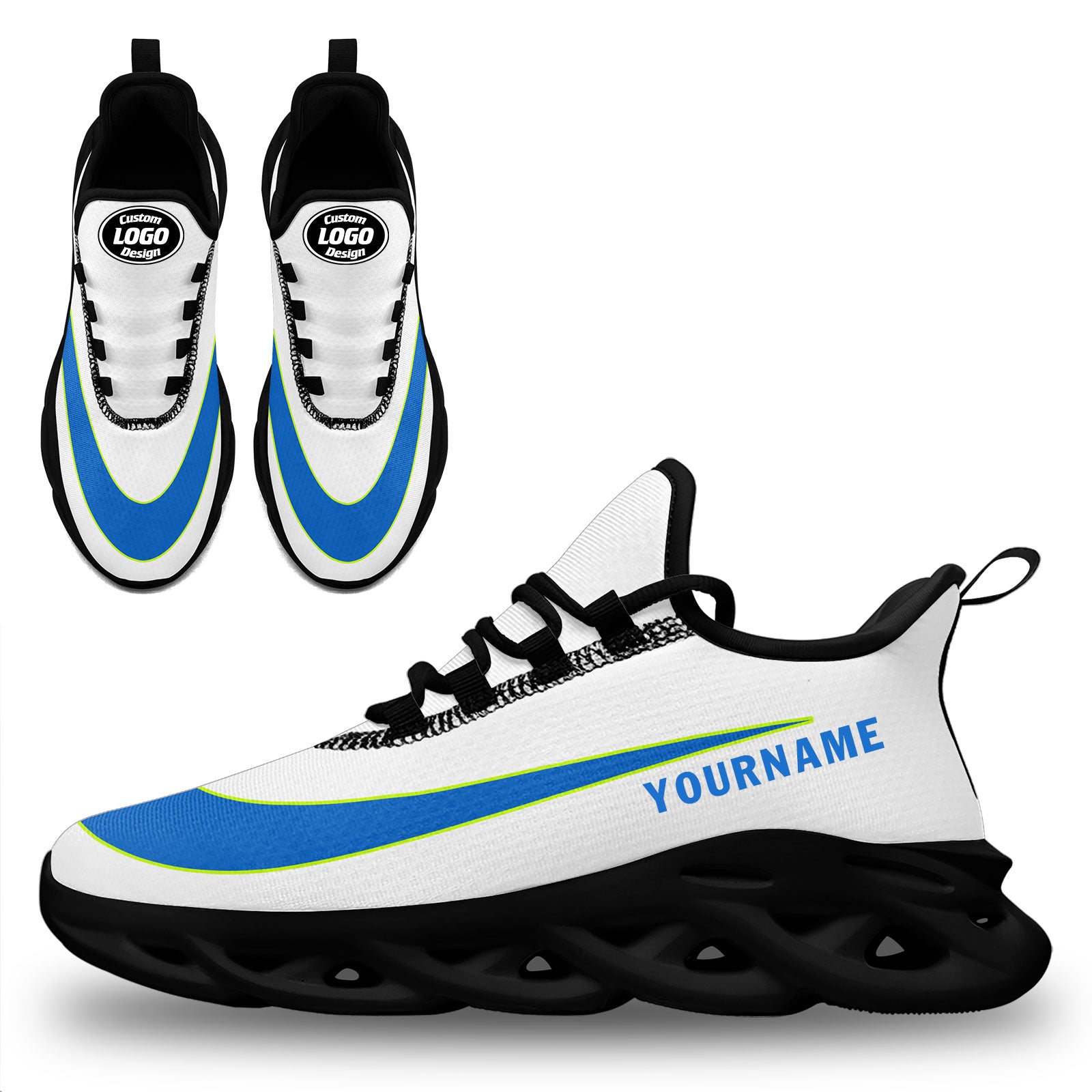 Custom Maxsoul Personalized Sneakers - Lightweight Comfortable Athletic Shoes for Men & Women | Perfect for Running, Gym Workouts & Casual Wear
