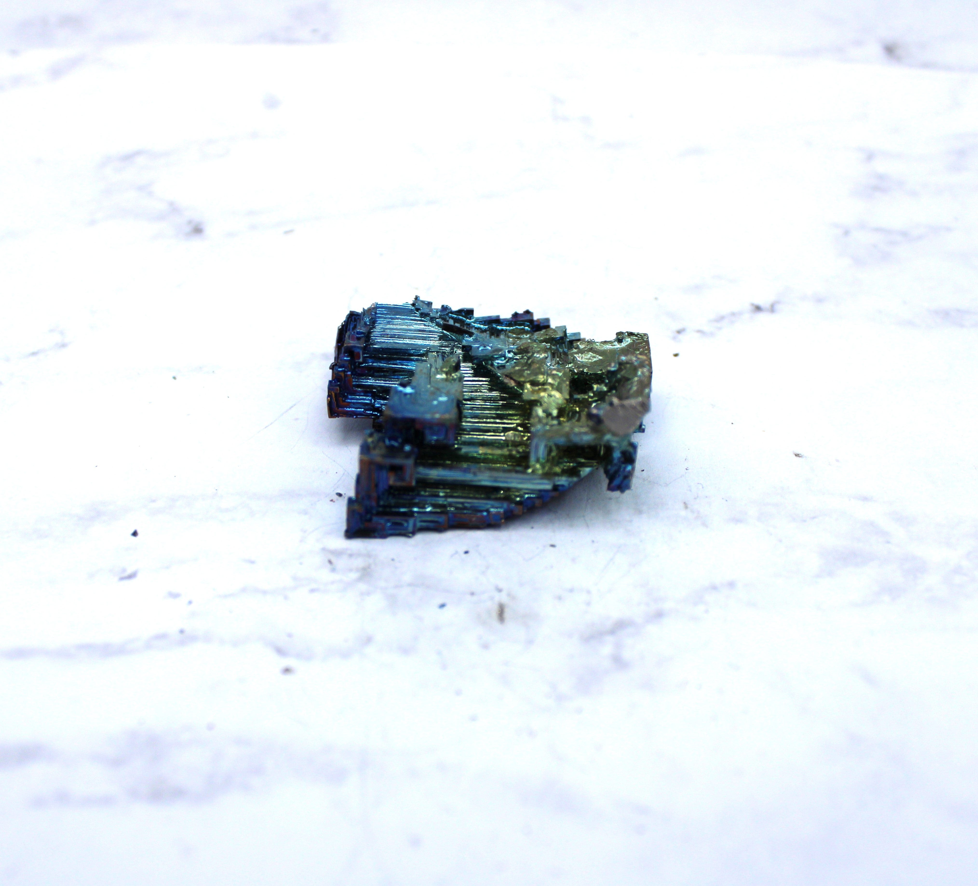 Bismuth Specimen - Natural Bismuth Crystal Mineral for Collectors, Science & Healing - Perfect for Display, Education & Crystal Healing