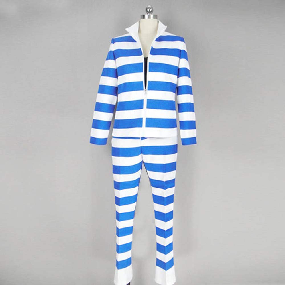 Nanbaka Anime Cosplay Costume - Detentionhouse Nanba Prison Outfit S002 for Halloween, Comic Con & Cosplay Events