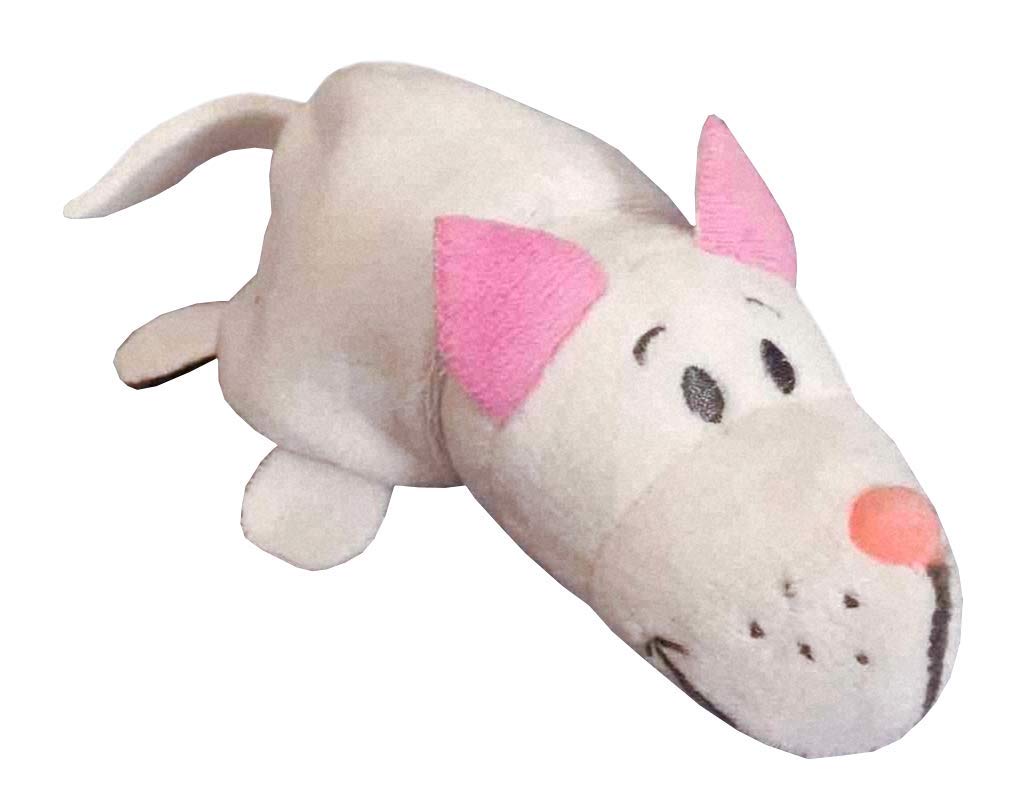 Flipquins Full Body Plush Toy + Mini Flipquins - Chocolate Labrador & White Cat Set with Reversible Sequin Cover | Cute Stuffed Animals for Kids, Gifts, Room Decor & Collectibles