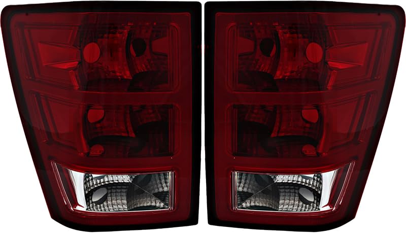 2005-2006 Jeep Grand Cherokee LED Tail Lights Replacement Set - Left & Right Side Pair - Enhanced Visibility & Style for Off-Roading, Night Driving & Car Customization